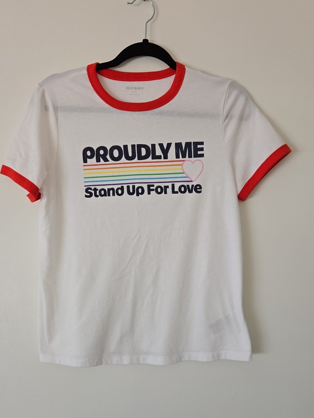 Proudly Me Ringer Tee